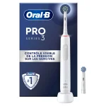 Oral-B PRO 3 3000 Escova de Dentes Elétrica Branca