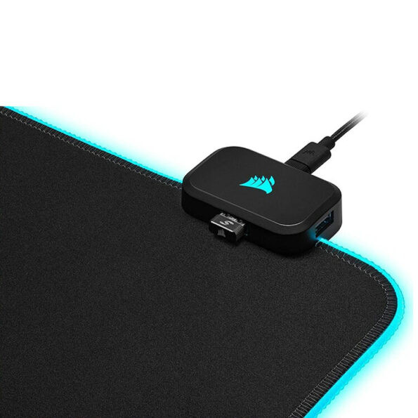 Corsair MM700 RGB Tapete de Rato XXL – Superficie Anti-Franzimento, Iluminação RGB, Preto - Image 4
