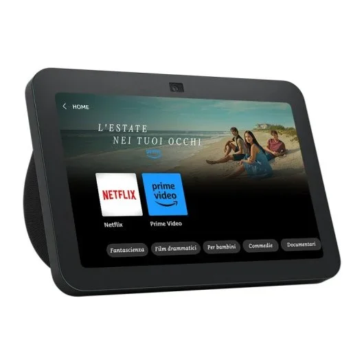 Amazon Echo Show 8 (3.ª Geração 2023) Ecrã Tátil Inteligente Preto