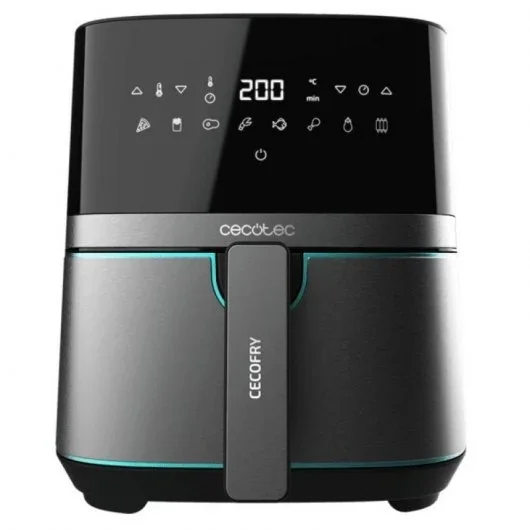 Fritadeira dietética Cecofry Full InoxBlack 5500 Pro Fritadeira Sem Óleo 5.5L 1700W