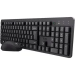 Trust Ymo II Pack Teclado e Rato Sem Fios Preto