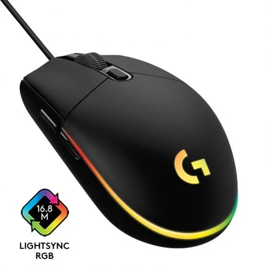 Logitech G G102 LightSync Rato Gaming 8000DPI Preto