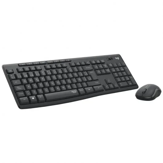Logitech MK295 Silent Wireless Combo de Rato e Teclado Sem Fios Preto