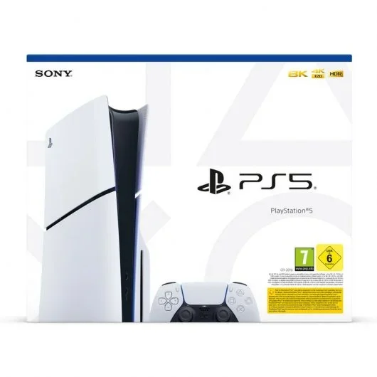 Sony PlayStation 5 Slim 1TB — Consola com Leitor de Disco (D Chassis)