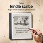 Amazon Kindle Scribe 2024 E-Reader 10.2" 16GB Ebook Digital Premium Cinzento Tungsteno - Image 2