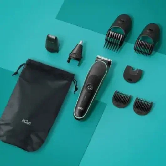 Aparador Braun MGK3441 8 em 1 Sem Fios Lâmina Ultra-Afiada Preto - Image 3