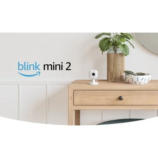Amazon Blink Mini 2 Câmara de Segurança Inteligente Compatível com Alexa Preta - Image 3