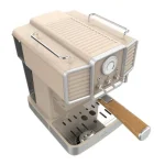 Cecotec Power Espresso 20 Tradizionale Sand – Máquina de Café Expresso 1350W, 20 Bar, Vaporizador, Manómetro, Depósito 1,5L – Bege - Image 3