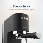Cecotec Cafelizzia Fast Expresso 20 Bar Thermoblock Preto - Image 2