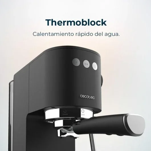 Cecotec Cafelizzia Fast Expresso 20 Bar Thermoblock Preto - Image 2