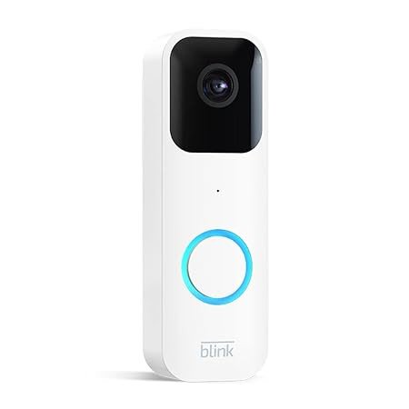 Campainha Inteligente com Vídeo Amazon Blink Branco