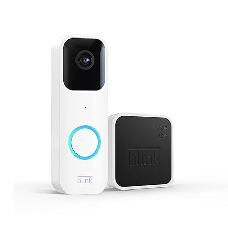 Campainha Inteligente com Vídeo Amazon Blink + Sync Module 2 Branco