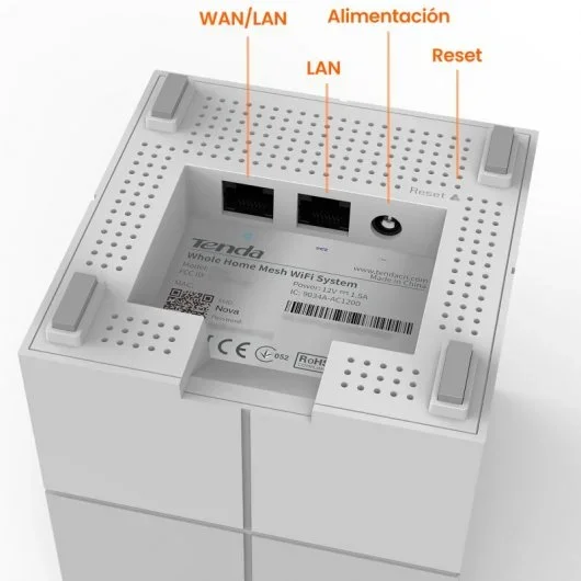 Tenda Nova MW6 Pack de 3 Routers Wireless Dual Band Gigabit - Image 3