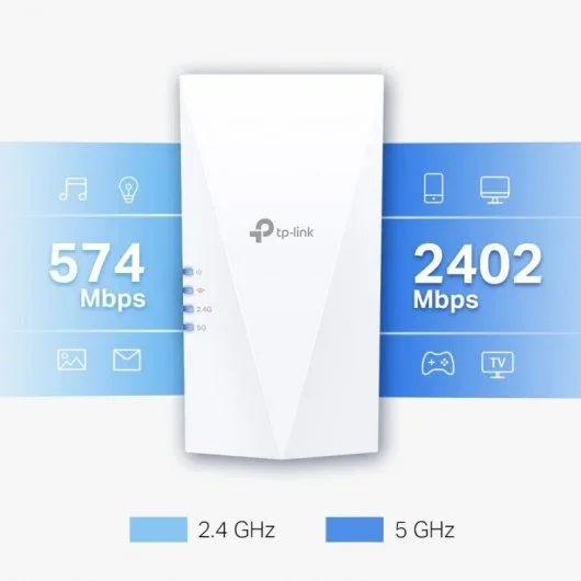 Cobertura Wi Fi 6 Mesh Rápida TP-Link RE700 X Extensor AX3000 - Image 5