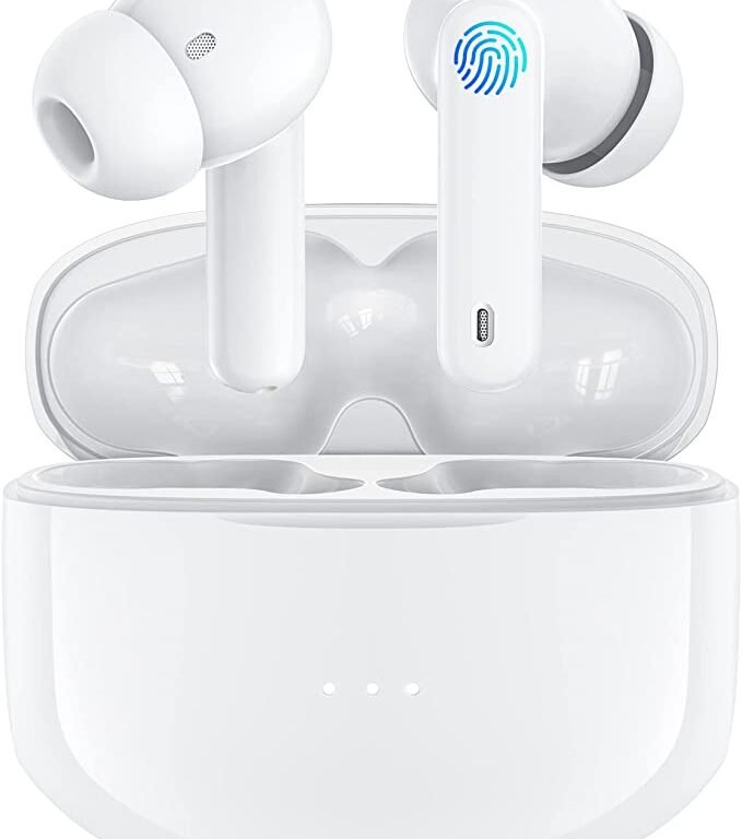 Auscultadores sem fios Aoslen - Branco