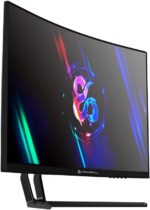 Gaming Imersivo Monitor Curvo 27" 240 Hz Newskill Icarus Preto - Image 2