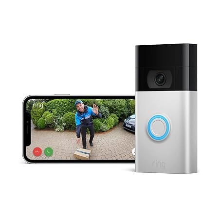 Amazon Ring Video Doorbell 2ª geração com bateria (Níquel)