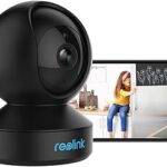 Reolink E1 Preto – Câmara de Segurança WiFi HD 1080p, Pan/Tilt 355°, Áudio Bidirecional Interior/Exterior