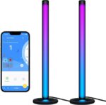 Barras de luz LED inteligente, lâmpada ambiental RGB