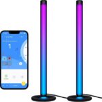 Barras de luz LED inteligente, lâmpada ambiental RGB