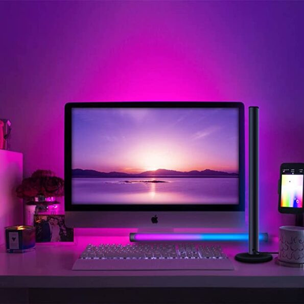 Barras de luz LED inteligente, lâmpada ambiental RGB - Image 5