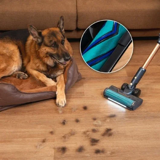 Cecotec Conga Rockstar 10500 Solar AquaPet Flex Aspirador Vertical 780W 100 Min Autonomia Dourado/Cinzento - Image 4