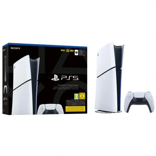 Sony PlayStation 5 Slim Digital Edition 1 TB – Consola Gaming 4K HDR - Image 5