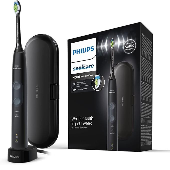 Philips Escova de Dentes Elétrica Protective Clean HX6830/53 Preto