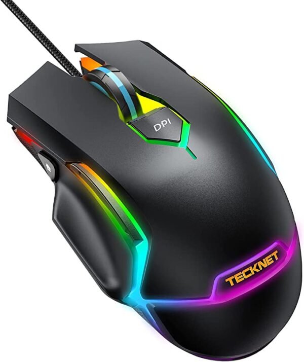 Tecknet Rato Gaming com cabo