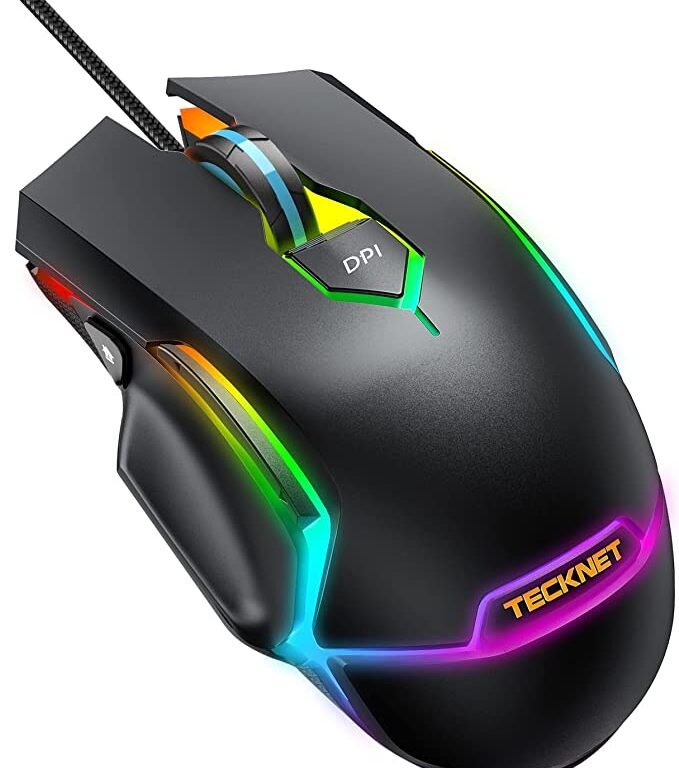 Tecknet Rato Gaming com cabo