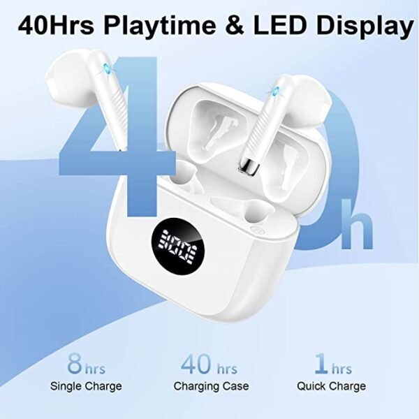 Headphones Jxrev J53W – Branco - Image 3