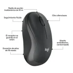 Logitech MK295 Silent Wireless Combo de Rato e Teclado Sem Fios Preto - Image 3