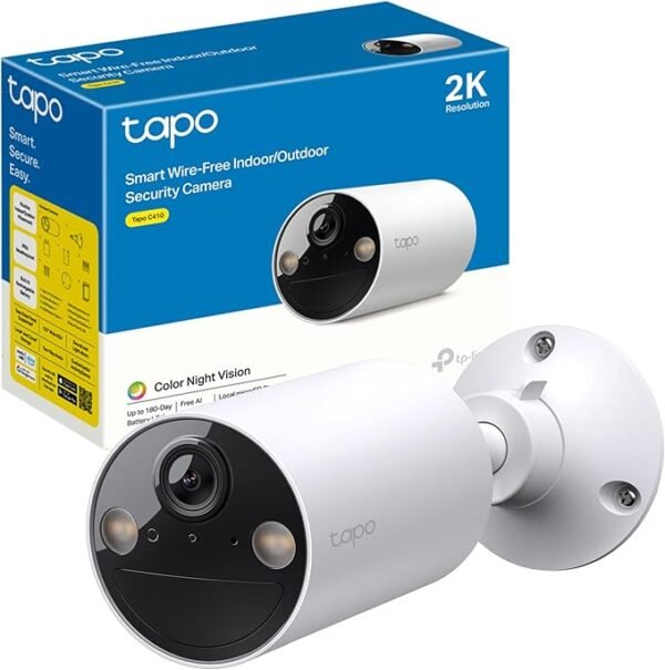 TP-Link TAPO C410 Câmara de Vigilância Inteligente com Bateria