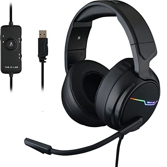 The G-Lab Korp Thallium Headset Gaming 7.1 RGB para PC/PS4/PS5
