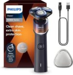 Barbear rente sem irritação Philips 5000 X Wet&Dry Preta Laranja - Image 2