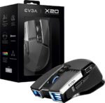 EVGA X20 Gaming Sem Fios 16000 DPI Preto