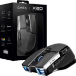 EVGA X20 Gaming Sem Fios 16000 DPI Preto