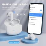 Auscultadores sem fios Aoslen - Branco - Image 2