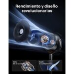 Dreo PolyFan 502 DR-HPF002S Ventoinha Inteligente 23 dB com Wi-Fi, Controlo Remoto e Voz (Alexa/Google), 8 Velocidades, Oscilação 120°+120° – Prata - Image 7