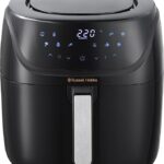 Russell Hobbs XXL Airfryer Satisfry 27170-56 – Fritadeira Sem Óleo 8 L, 1800 W, Preto