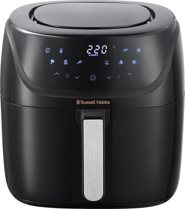 Fritadeira Russell Hobbs XXL Airfryer Satisfry 27170-56 1800W 8L Preta