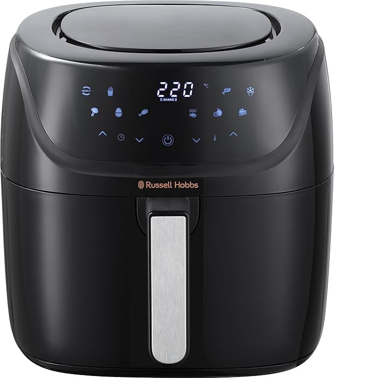 Fritadeira Russell Hobbs XXL Airfryer Satisfry 27170-56 1800W 8L Preta
