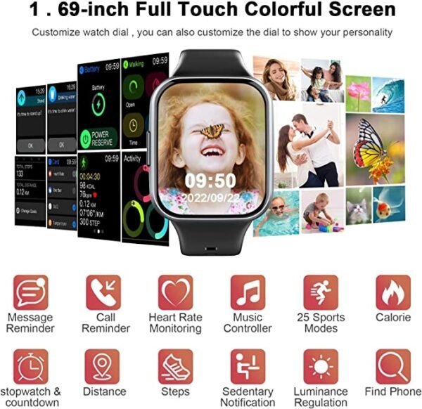 Smartwatch Molocy Q23 - Image 5