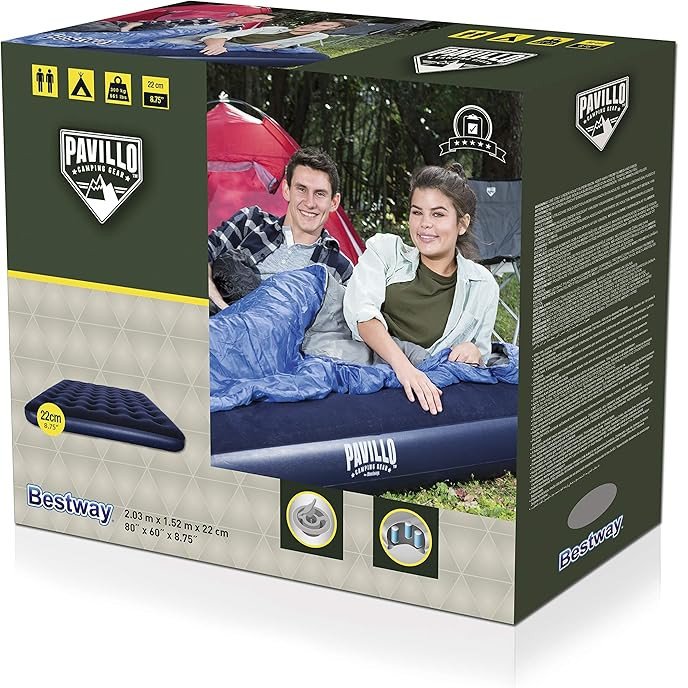 Bestway Colchão Insuflável King Size 203x152x22cm (Grade A)