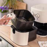 Innovagoods Vynner Pro 5500 Vintage 5,5 L – Air Fryer Sem Óleo 1700 W, Creme/Aço Inoxidável - Image 2