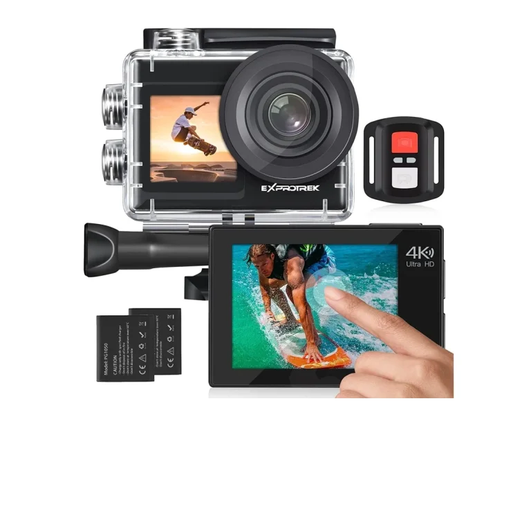 Action Cam Exprotrek Câmara Desportiva 4K 20MP - EIS