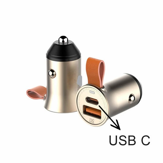 Carregador de carro rápido USB & USB-C C C509Q - Image 2