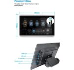 Leitor auto Android 9.0 HD 4K/1080P - Image 3