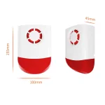 Sirene sem fio 433mhz