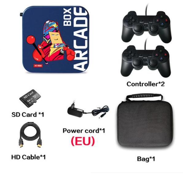 Consola de jogos Arcade Box Game MicroData